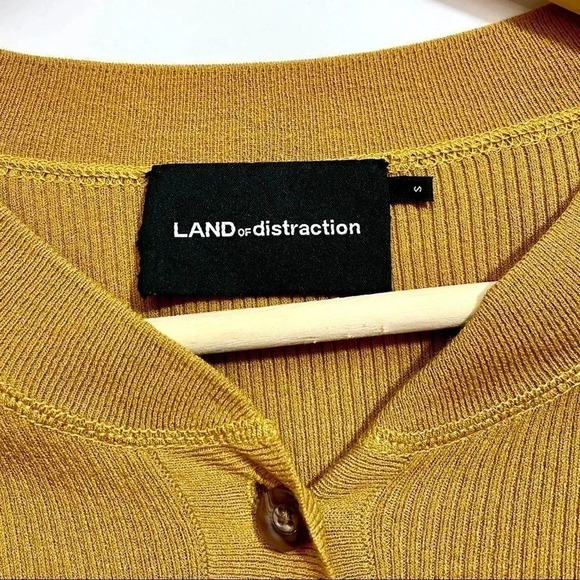 Land of Distraction Hadley Rib Knit Long Sleeve Henley Top - Picture 3 of 5